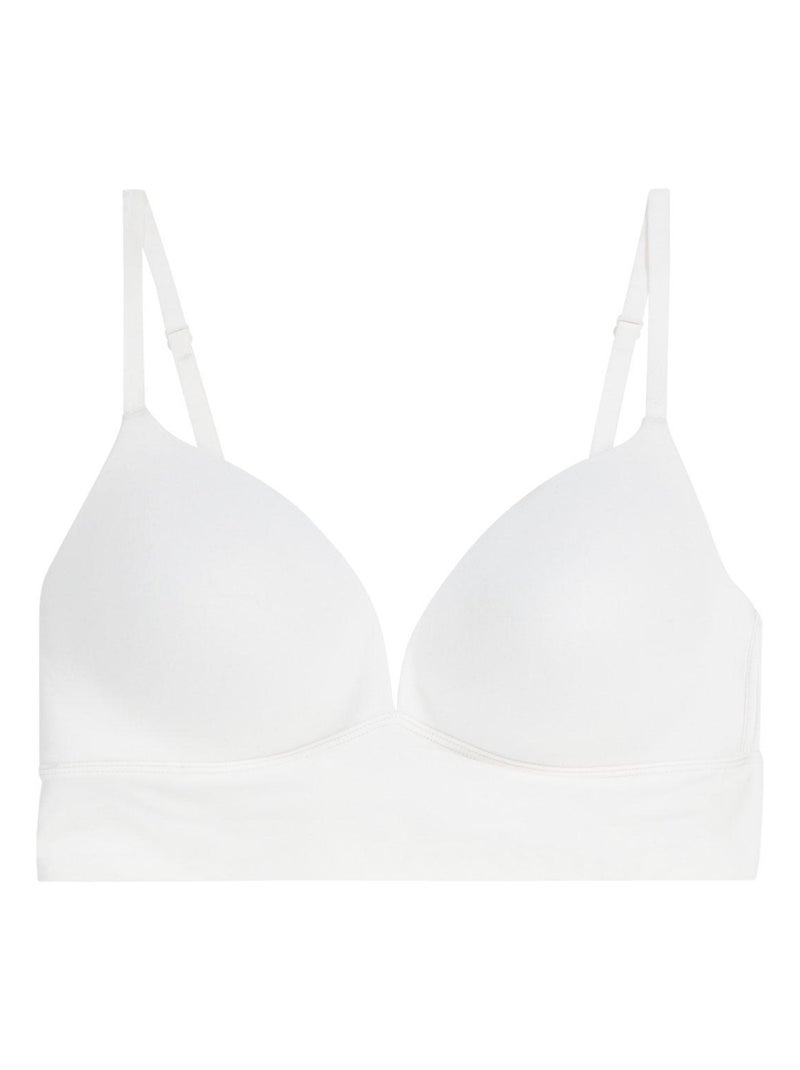 Soutien-gorge bustier à coques fines femme Easy Seconde Peau Athena Prune - Kiabi