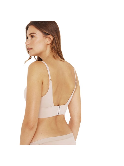 Soutien-gorge bustier à coques sans armatures femme Easy Seconde Peau Athena - Kiabi