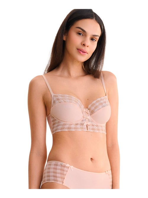 Soutien-gorge bustier armaturé INFINITY - Kiabi