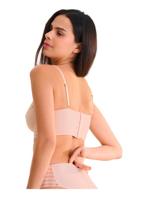 Soutien-gorge bustier armaturé INFINITY - Kiabi