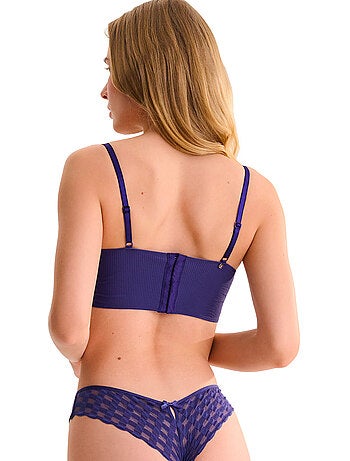 Soutien-gorge bustier armaturé infinity