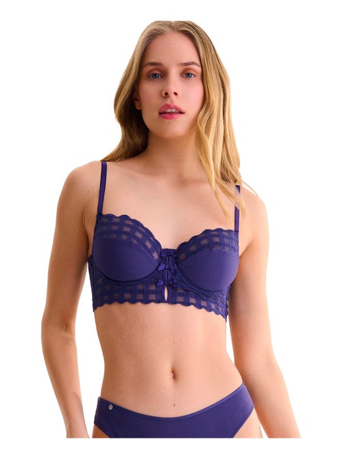Soutien-gorge bustier armaturé INFINITY - Kiabi