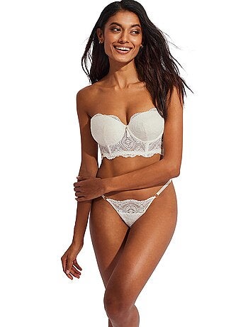 Soutien-gorge bustier balconnet Matilda mariage