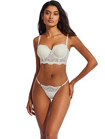 Soutien-gorge bustier balconnet Matilda mariage