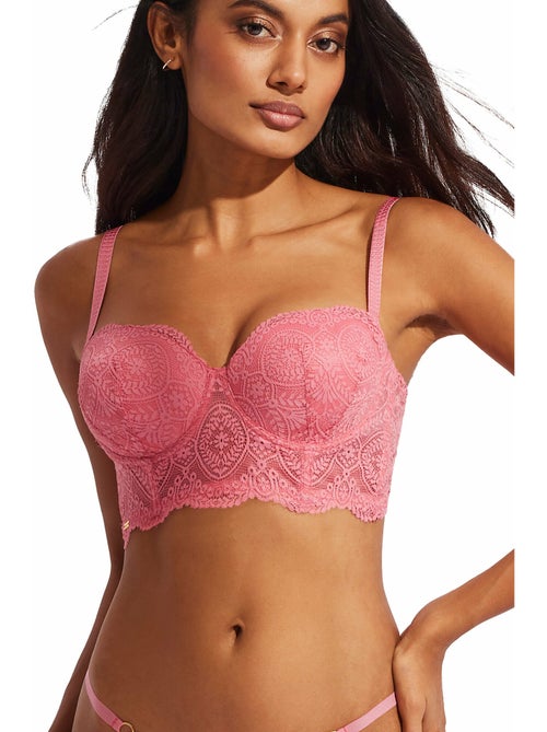 Soutien-gorge bustier balconnet Matilda - Kiabi