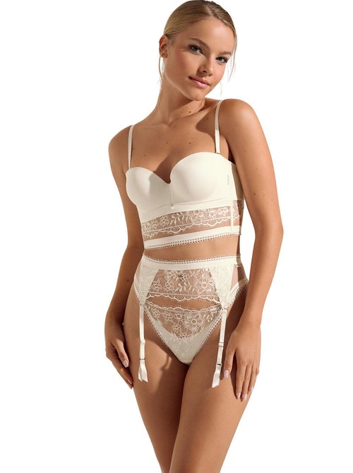 Soutien-gorge bustier balconnet préformé Daydream mariage - Kiabi