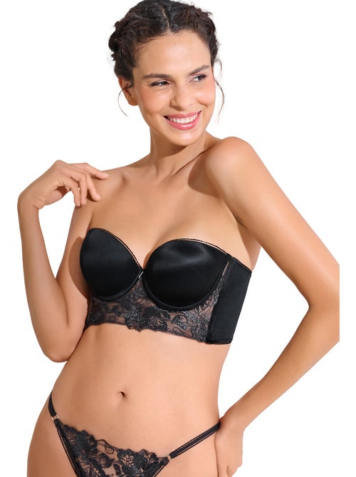Soutien-gorge bustier balconnet préformé EMINENCE - Kiabi