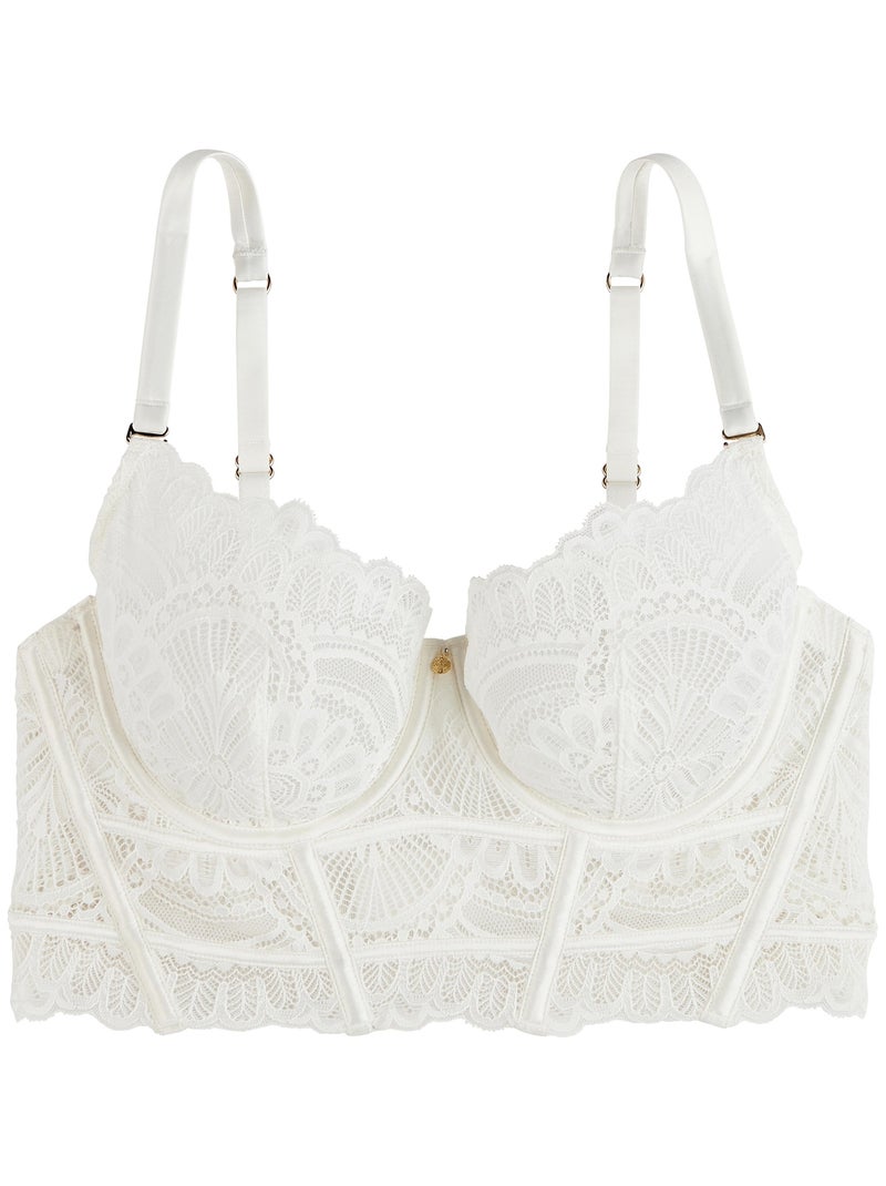 Soutien-gorge bustier dos nu Gladys - RougeGorge Lingerie Blanc - Kiabi