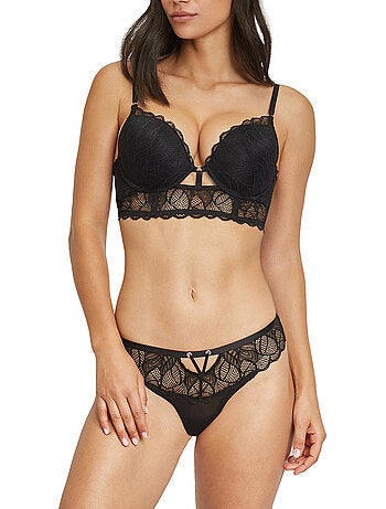 Soutien-gorge bustier push-up alicia