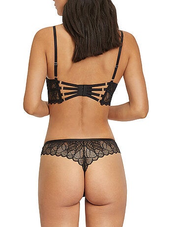 Soutien-gorge bustier push-up alicia