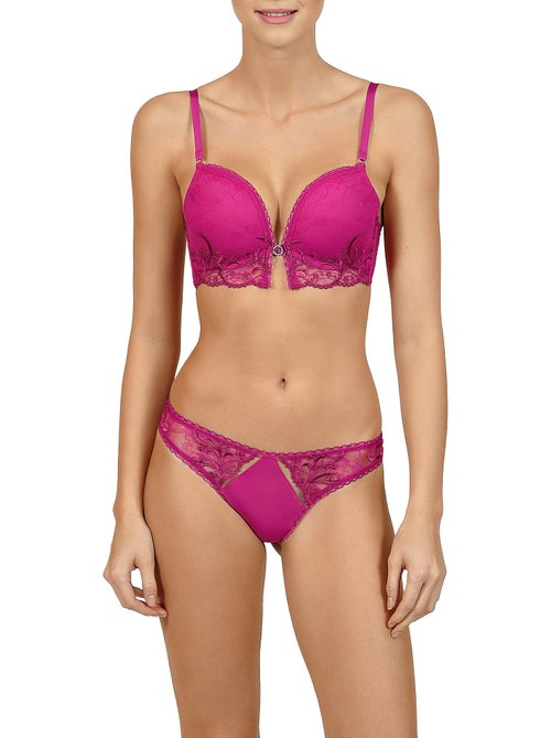 Soutien-gorge bustier push-up Fame - Kiabi