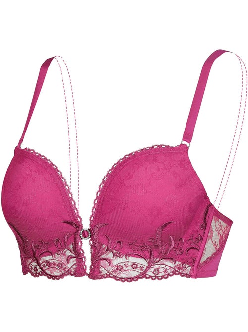 Soutien-gorge bustier push-up Fame - Kiabi