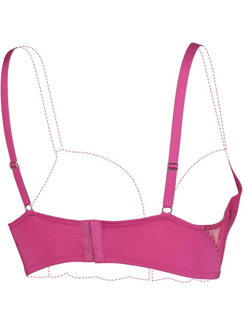Soutien-gorge bustier push-up Fame - Kiabi
