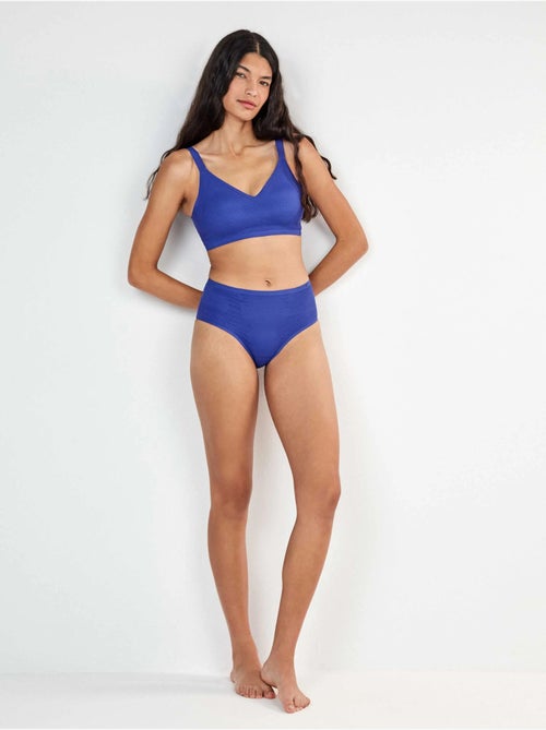 Soutien-gorge capacité bonnet amovible plumetis - Kiabi Soutien-gorge capacité bonnet amovible plumetis - Kiabi