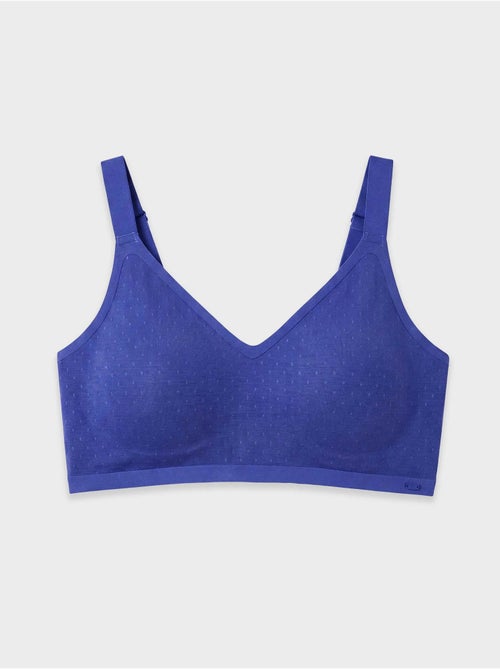 Soutien-gorge capacité bonnet amovible plumetis - Kiabi Soutien-gorge capacité bonnet amovible plumetis - Kiabi