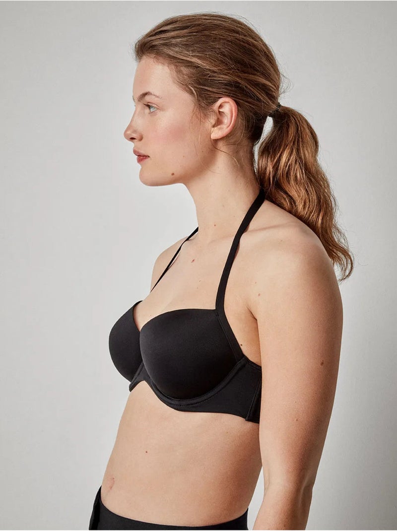 Soutien-gorge capacité bonnets c et d Noir - Kiabi