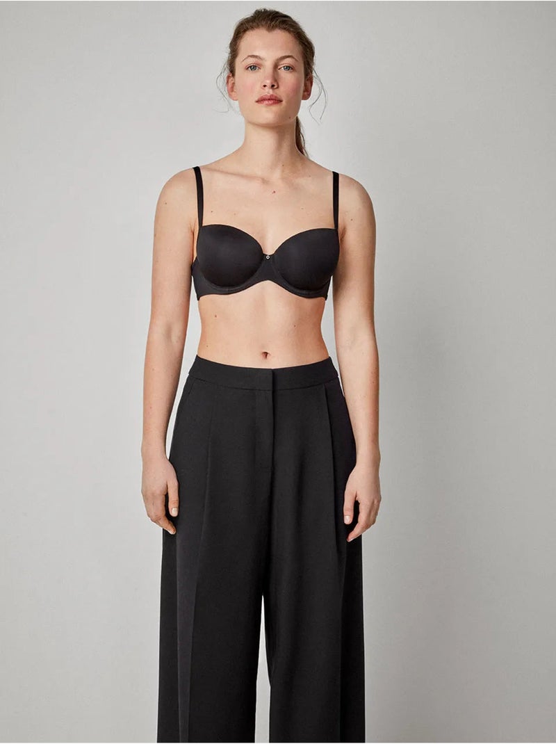 Soutien-gorge capacité bonnets c et d Noir - Kiabi