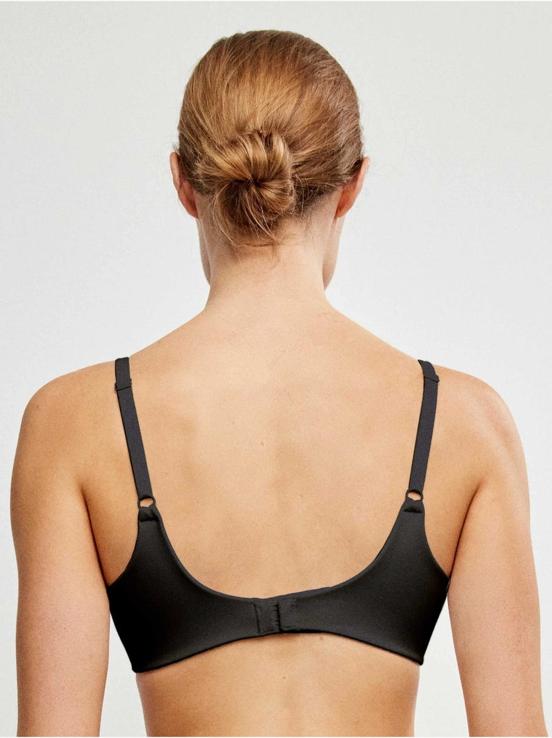 Soutien-gorge capacité effet réducteur de dos Noir - Kiabi