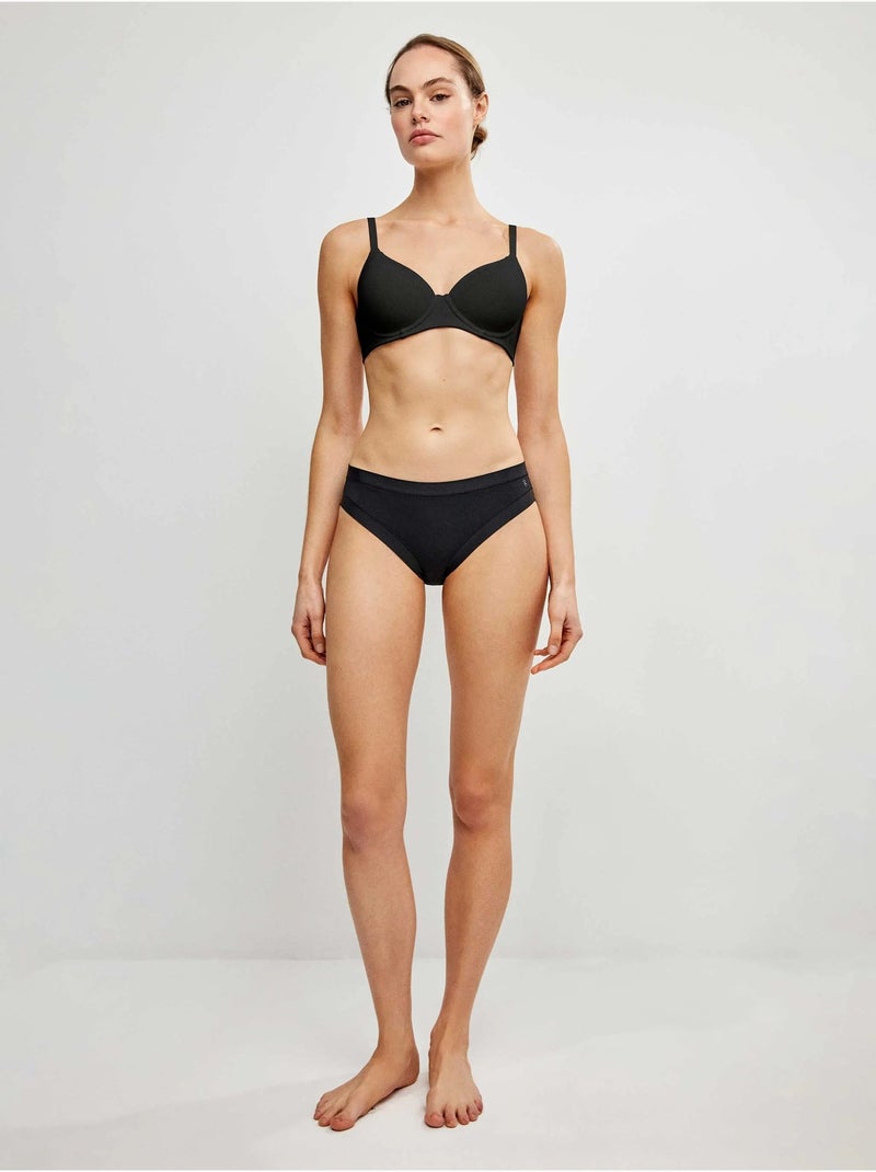 Soutien-gorge capacité effet réducteur de dos Noir - Kiabi