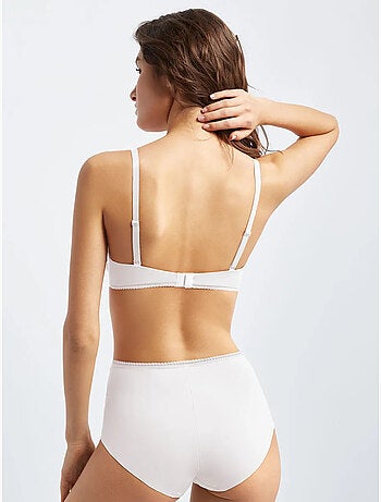 Soutien-gorge classique à bonnets continus en microfibre recyclée