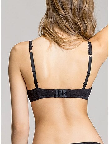 Soutien-gorge classique avec armature et mousse en plumetis