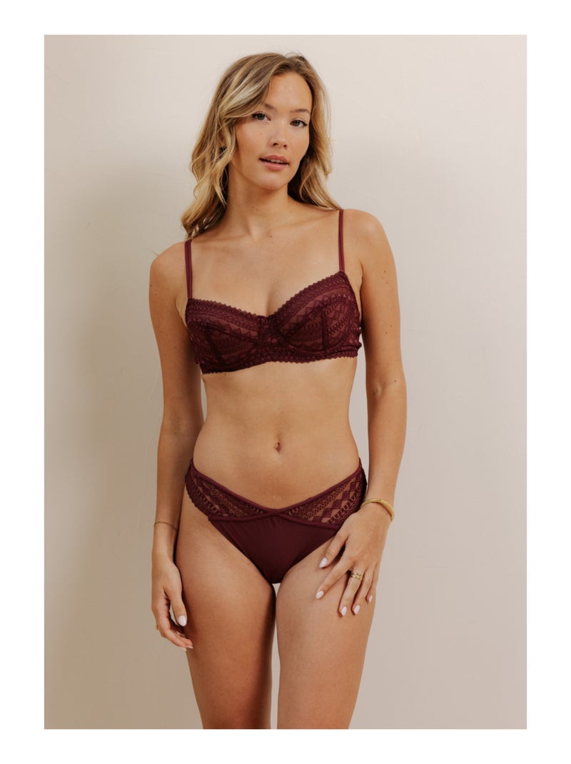 Soutien-gorge Cléo Rouge - Kiabi