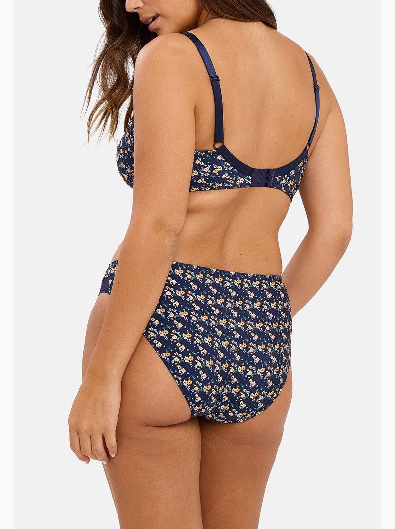 Soutien-gorge complice sans complexe lingerie Bleu Orange - Kiabi