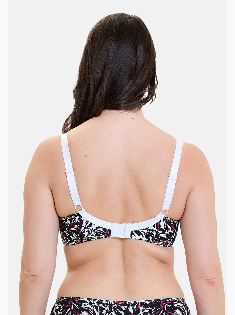 Soutien-gorge complice sans complexe lingerie Noir Blanc - Kiabi