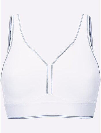 Soutien-gorge confort sans armatures - witt