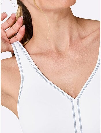 Soutien-gorge confort sans armatures - witt