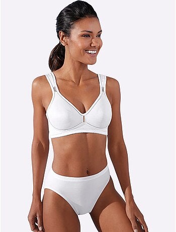 Soutien-gorge confort sans armatures - witt