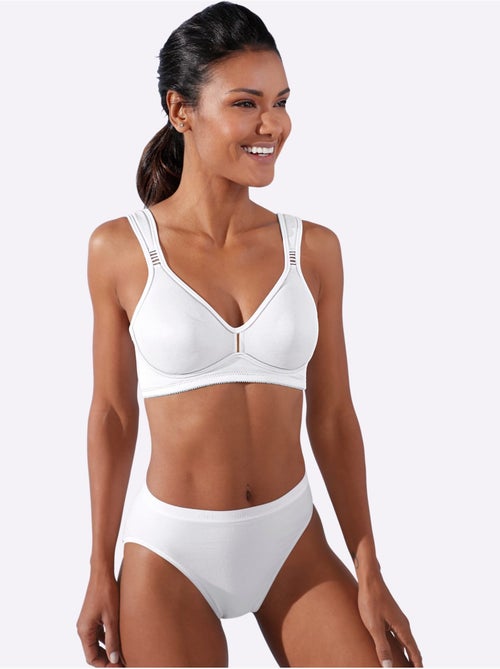 Soutien-gorge confort sans armatures - witt - Kiabi