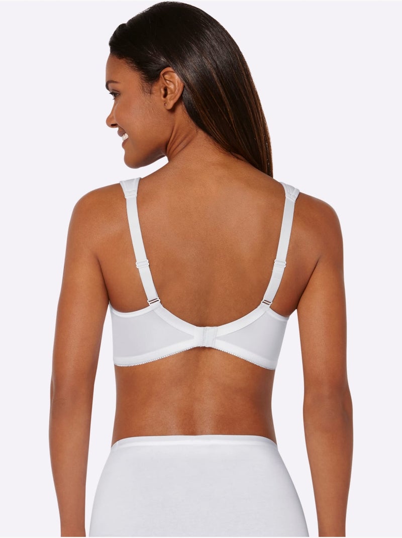 Soutien-gorge confort sans armatures - witt Blanc - Kiabi