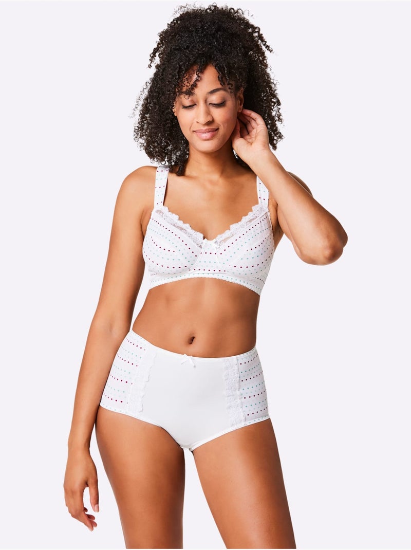 Soutien-gorge Confort Sans Armatures - Witt Blanc - Kiabi