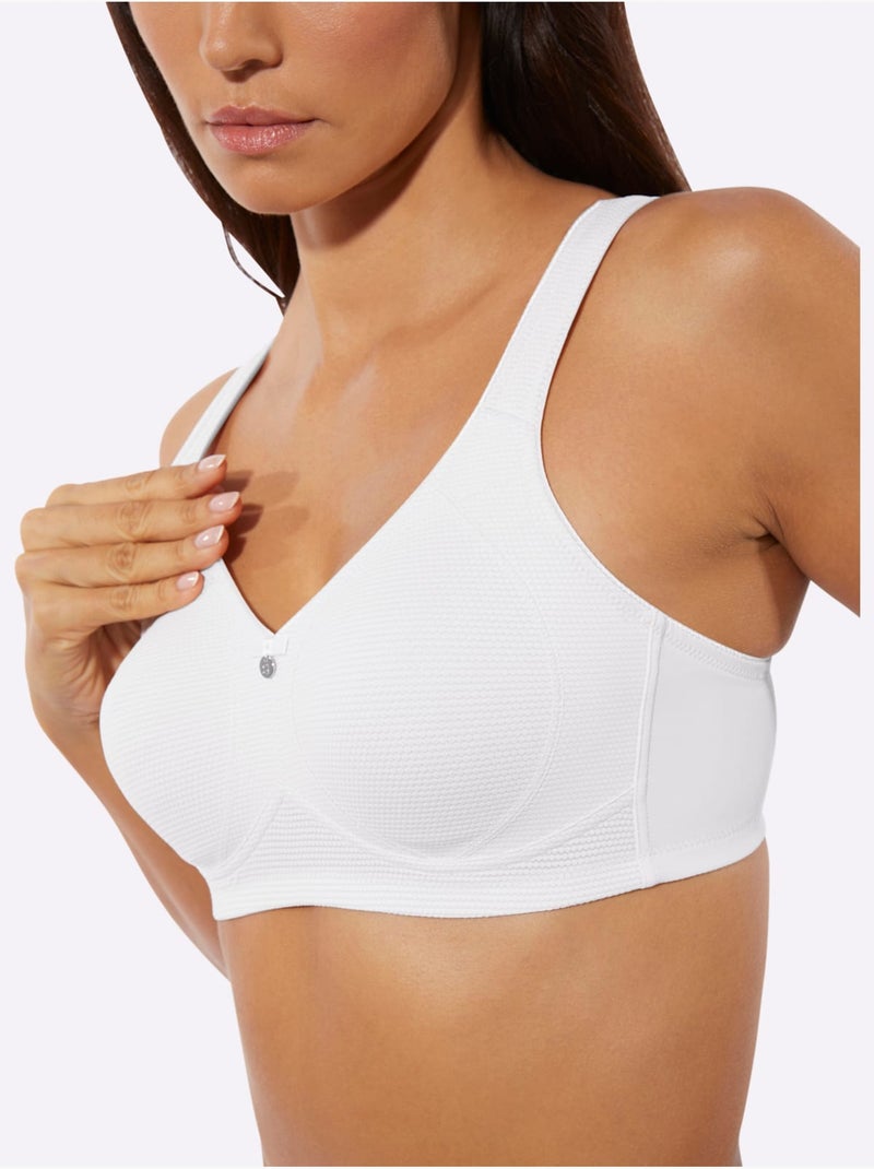 Soutien-gorge Confort Sans Armatures - Witt Blanc - Kiabi