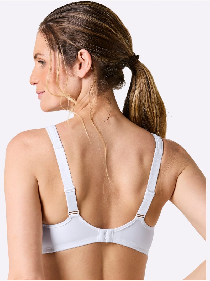 Soutien-gorge Confort Sans Armatures - Witt Blanc - Kiabi