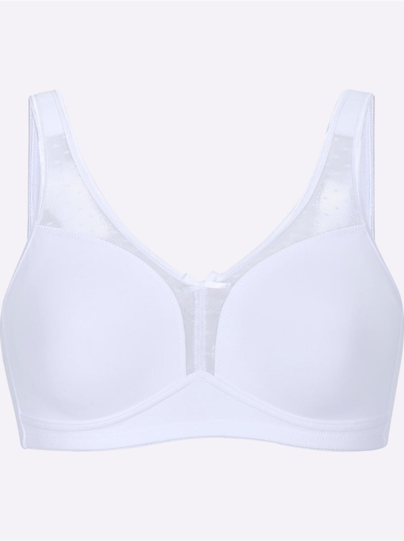 Soutien-gorge Confort Sans Armatures - Witt Blanc - Kiabi