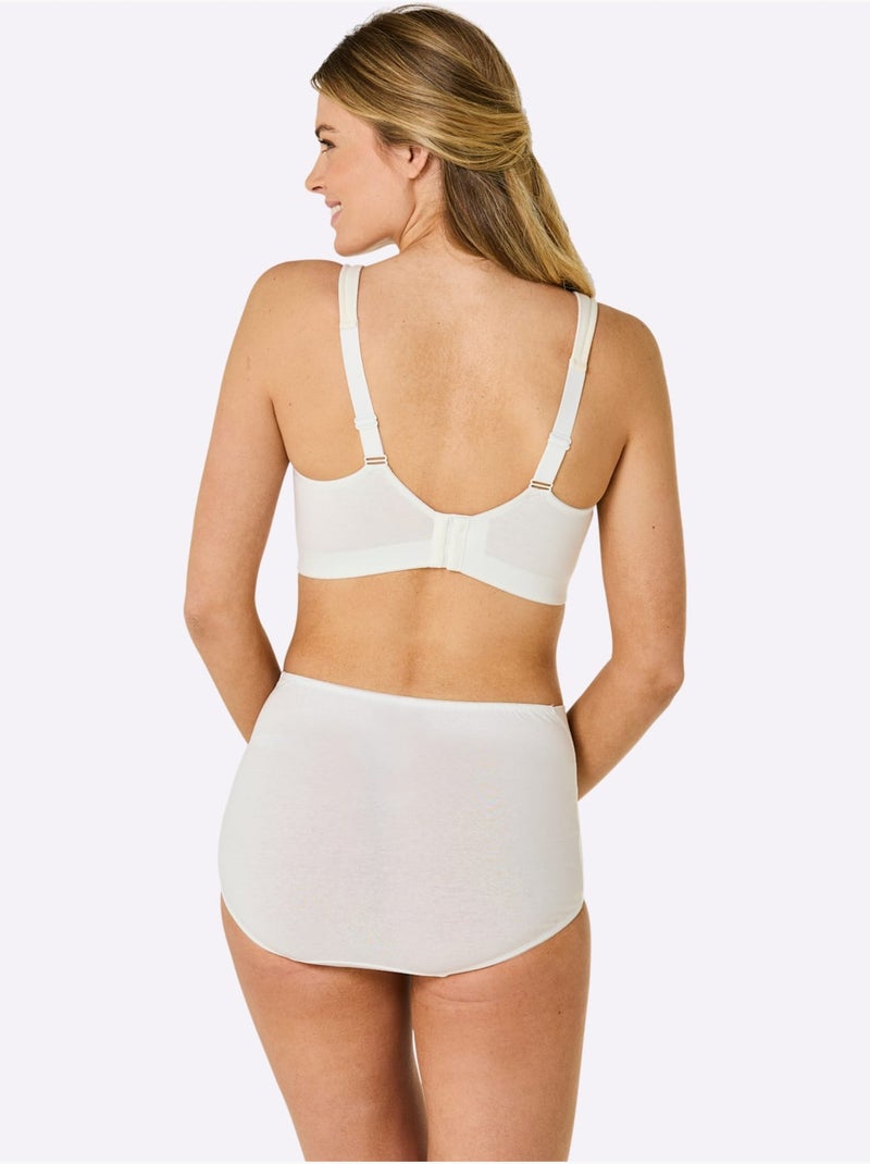 Soutien-gorge Confort Sans Armatures - Witt Blanc - Kiabi