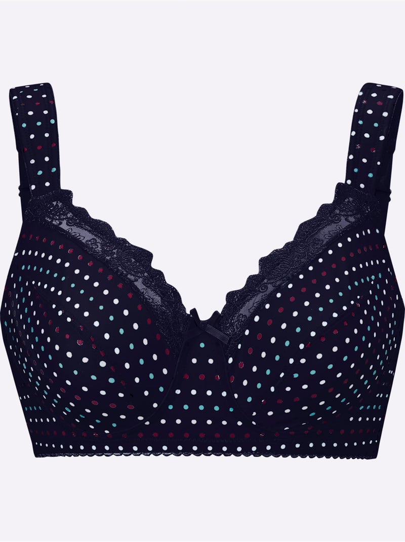 Soutien-gorge Confort Sans Armatures - Witt Bleu marine - Kiabi