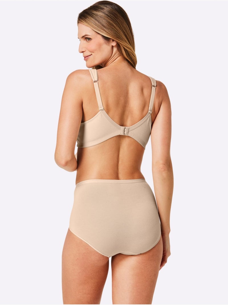 Soutien-gorge Confort Sans Armatures - Witt Marron clair - Kiabi