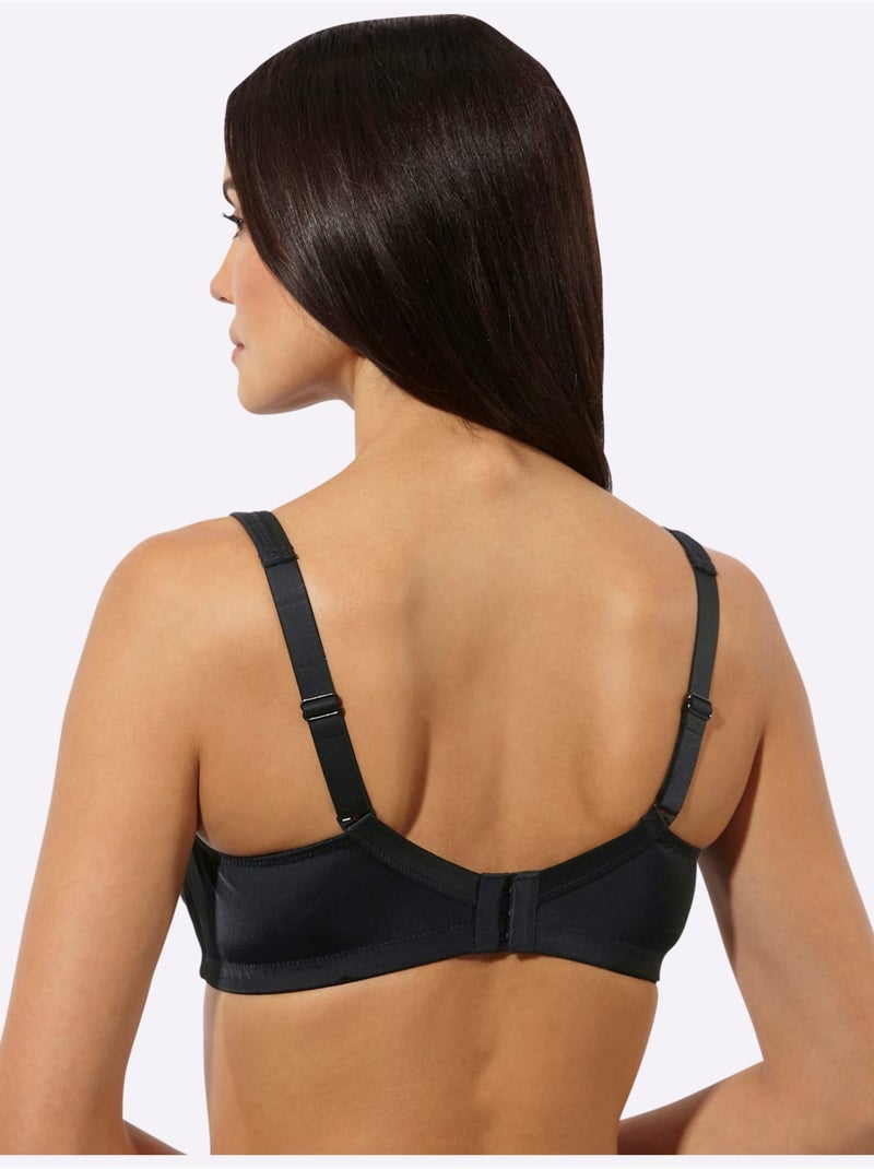 Soutien-gorge Confort Sans Armatures - Witt Noir - Kiabi