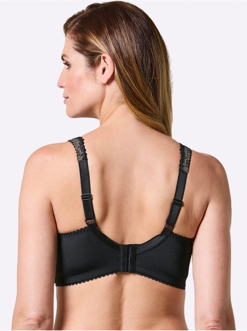 Soutien-gorge Confort Sans Armatures - Witt Noir - Kiabi