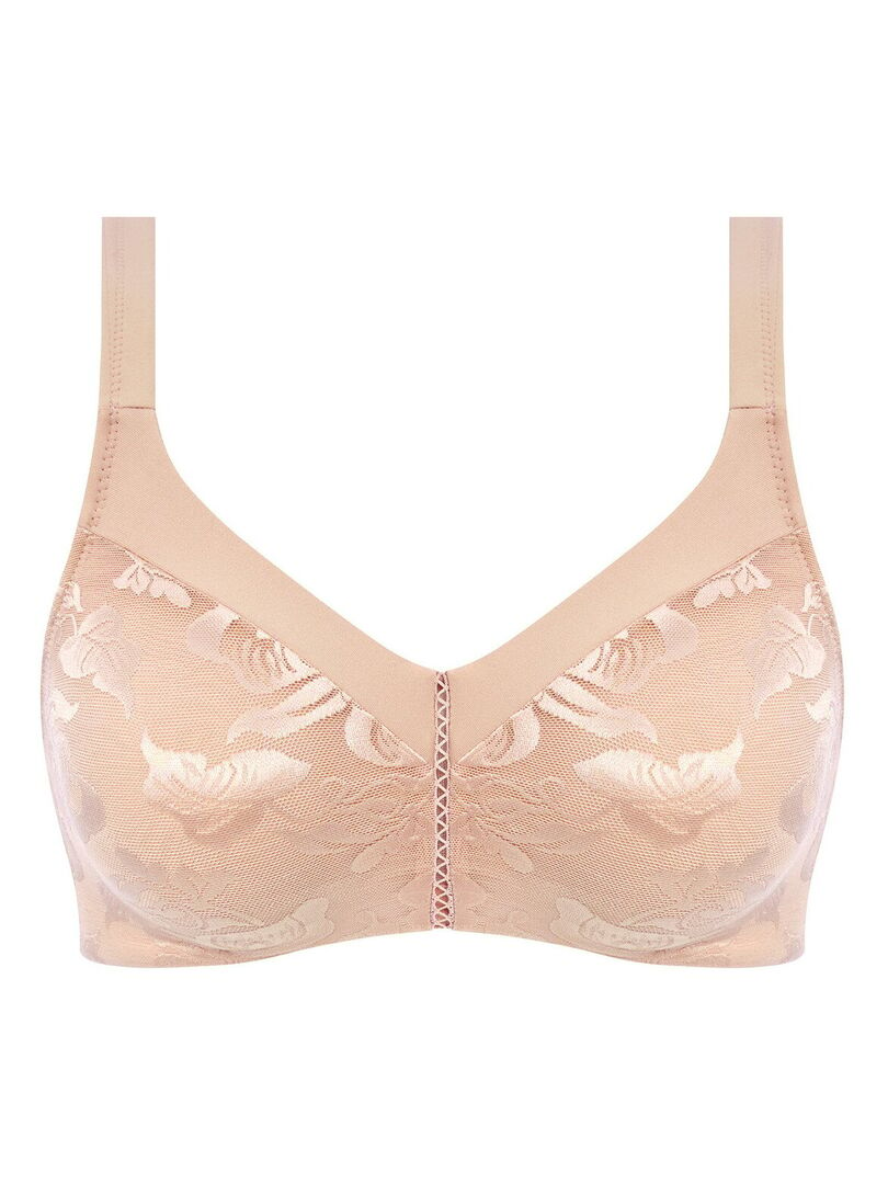 Soutien Gorge Confort Sans Armatures Awareness Beige Kiabi Nu