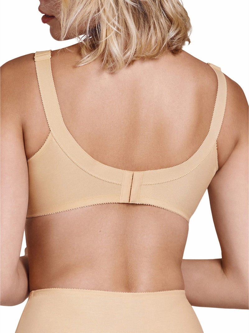 Soutien-gorge confort sans armatures Mirelas Beige - Kiabi