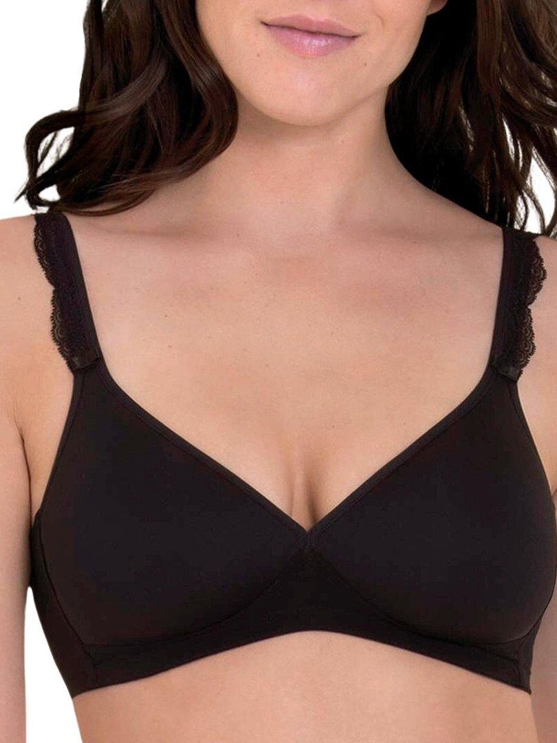 Soutien-gorge confort sans armatures Selma - Noir - Kiabi - 72.95€