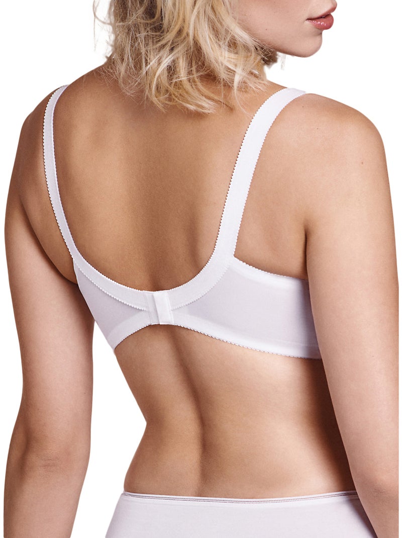 Soutien-gorge confort sans armatures Simona Blanc - Kiabi