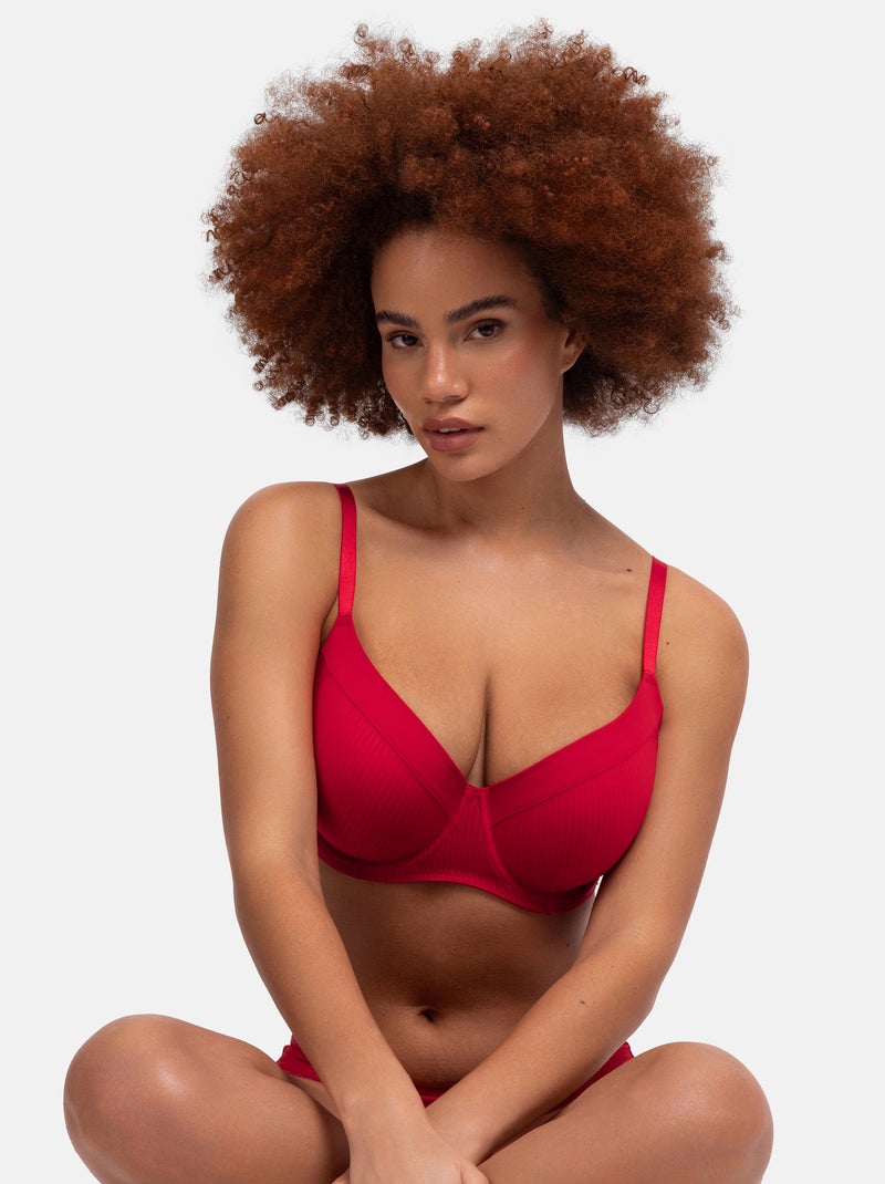 Soutien-gorge coque carmen Dorina Rouge - Kiabi