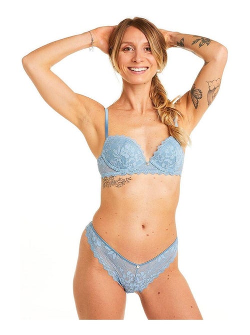 Soutien-gorge coque moulée push-up SIWA - Camille Cerf & Pomm'Poire - Kiabi