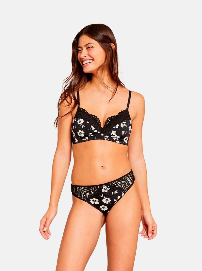 Soutien-gorge coque sans armatures LINN - Morgan Noir - Kiabi
