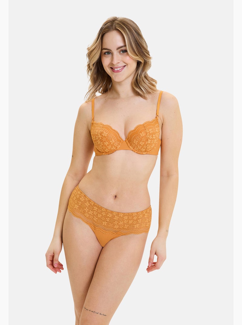 Soutien-gorge coques Anouk Billet Doux Jaune moutarde - Kiabi